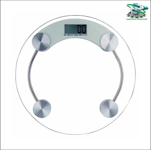 Peso Balanza Digital Baño (cristal) Soporta 180 Kg Ojo 180kg