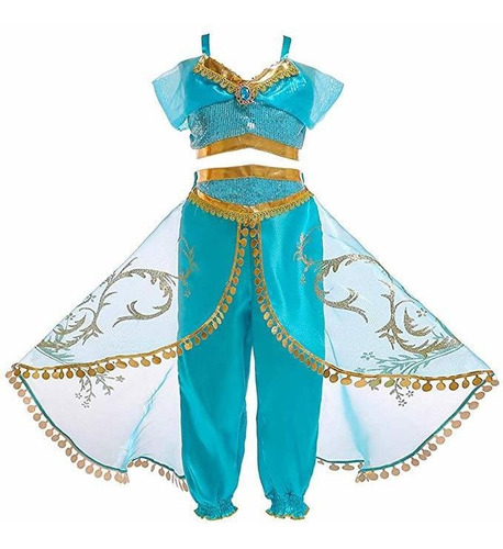 Disfraz Talla (3|8) Toddler Para Niña De Jasmine Aladdin