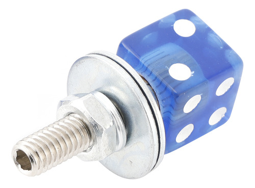 Tornillo Para Placa De Matrícula Dice, 4 Unidades