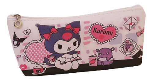 Estojo Escolar Fofinho Sanrio Hello Kitty My Melody Kuromi