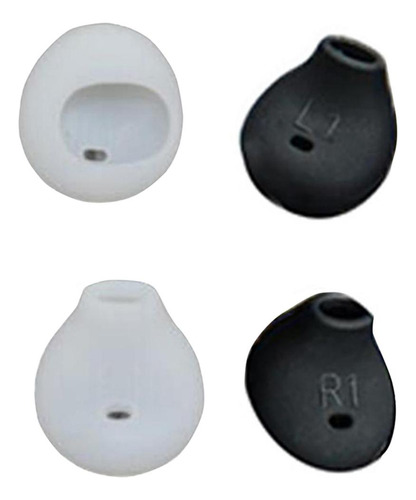 2 Pares De Puntas De Repuesto De Silicona Para Audífonos