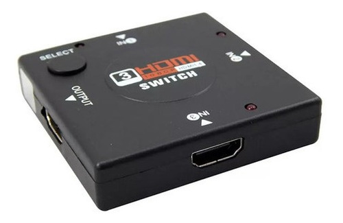 Adaptador Switch 3x1 Divisor 3 Portas Hdmi Para Tv Not Galax