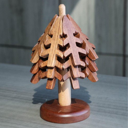 Posavasos De Madera, Salvamanteles De Madera Para Platos