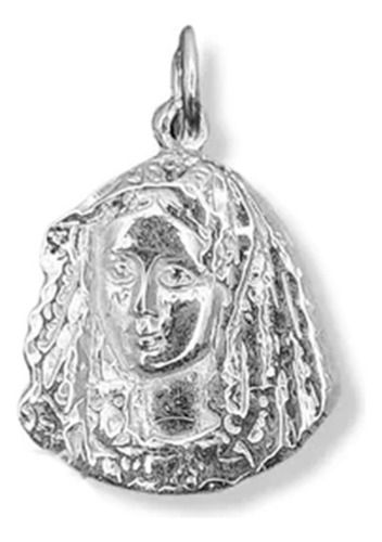 Dije Virgen Macarena Torero Plata 925 Color Plateado Brillante