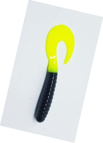 New Mega Grub 2.25  Yellow Et Soft Plastic Lure 10 Pack