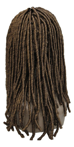 Trenzas Africanas Peluca Rastas Pelo Espiral Rizos Peinado