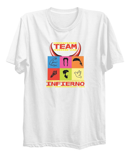 Playera E Incluye Gorra #305 Team Infierno,wendy,poncho,se,n