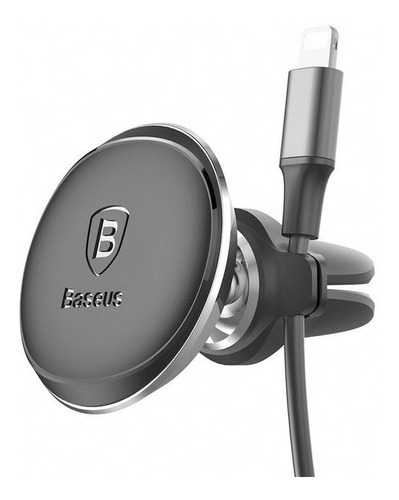 Imagen 5 de 10 de Soporte Celular Magnetico Auto Y Clip P/ Cable - Baseus