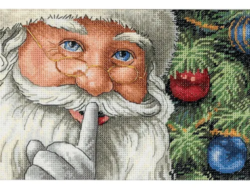 comprar Kit De Punto De Cruz Dimensions Gold Collection Santa's Secr