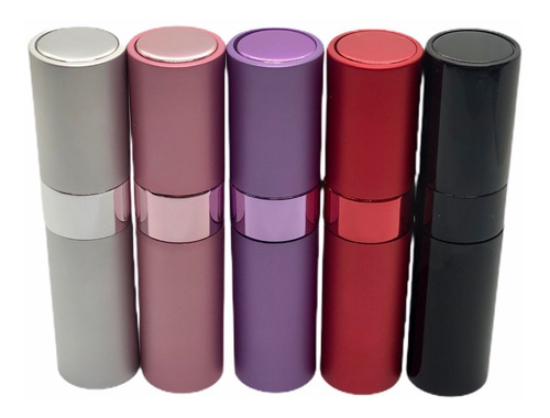 Imagen 4 de 6 de Mini Perfumero Recargable 8ml A Rosca Porta Perfume Locion