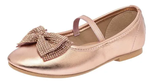 semanal Gasto Factura Zapatos Dorados Para Nina Graduacion | MercadoLibre 📦