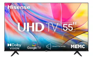 Pantalla Hisense 55 4k Googletv Con Dolby Vision 55a7k