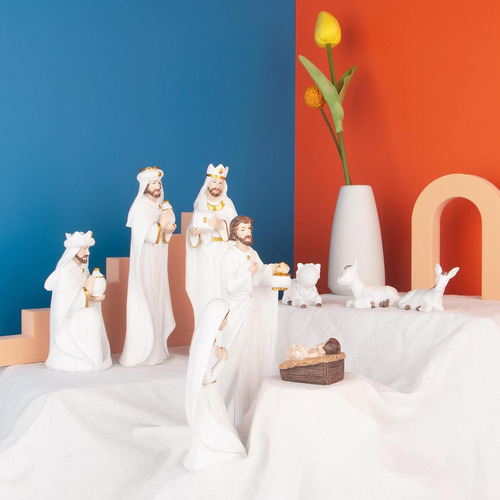 . 9 Pesebres For Navidad, Figura De Belén, Natividad De