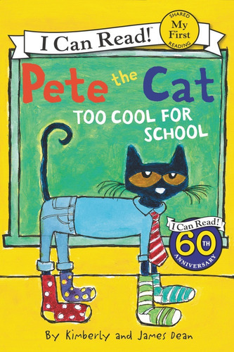 Pete The Cat: Too Cool For School, De James Dean. Editora Outros, Capa Mole Em Inglês