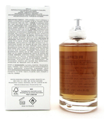 Perfume Maison Margiela Replica Autunm Vibes Edt 100ml