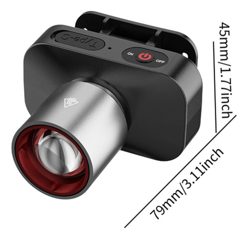 Lámpara De Cabeza Portátil, Antorcha Led Head, Faro,