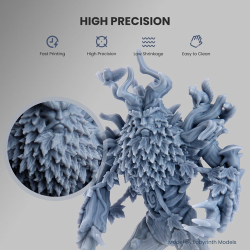 Resina De Impressora 3d Elegoo 8k Standard 2kg Para Saturn L