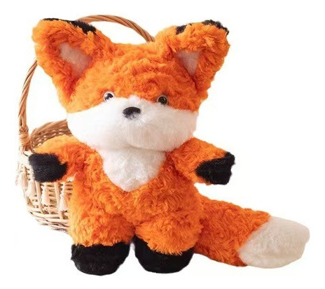 Warmie- Peluche De Zorro Zoray Adorable Super Suave Naranja