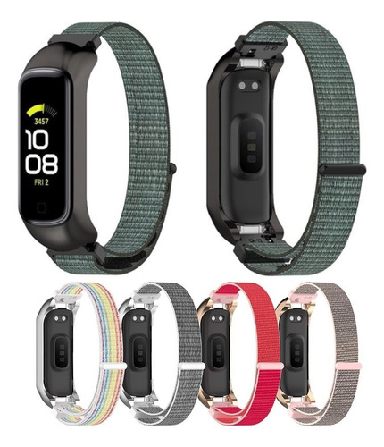 Correa Banda Pulso De Nylon Para Samsung Galaxy Fit 2