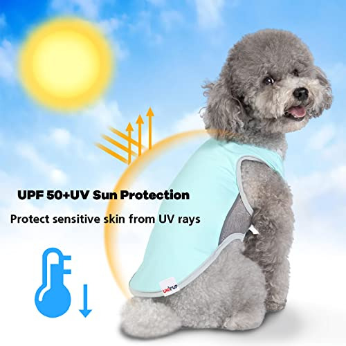 Unipup Upf 50+ Camisa Para Perro Con Protección Solar, Ropa