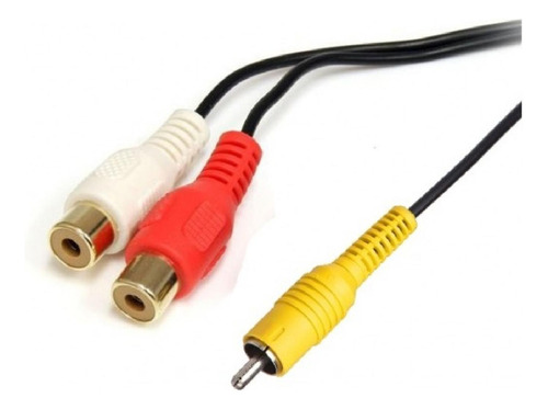 Cable Rca - Cable Rca Macho A 2 Rca Hembra Corto