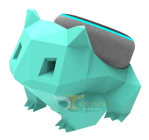 Soporte De Bulbasaur Para Amazon Echo Dot 3°generación