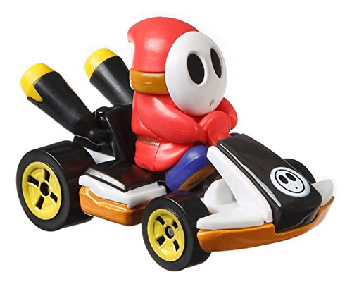 Vehículo De Kart Estándar Hot Wheels Mario Kart Shy Guy