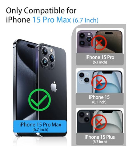 Funda Cartera Para iPhone 15 Pro Max Verde 6.7puLG Rugoso