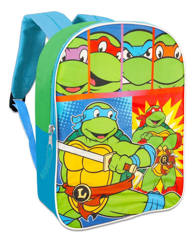 Mochila De Tortugas Ninja Con Bolsa De Almuerzo Para Niños '