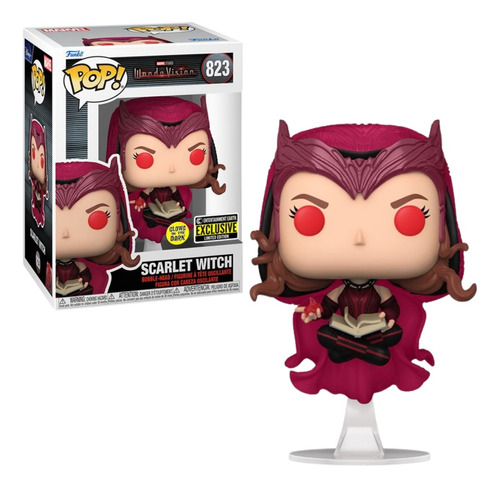 Funko Pop Scarlet Witch (823) Wandavision  Gitd Marvel