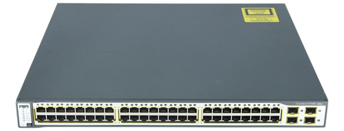 Switch Cisco Ws C 3750 48ts S 48 Puertos 10/100 Capa 3