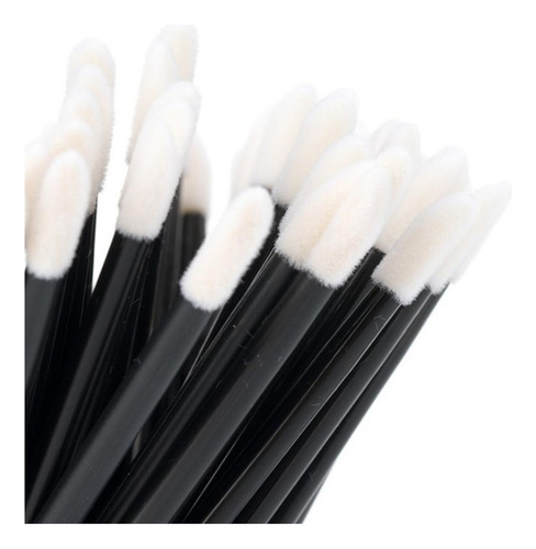 100pcs Cepillos De Labios Desechables Lápiz Labial Brillo