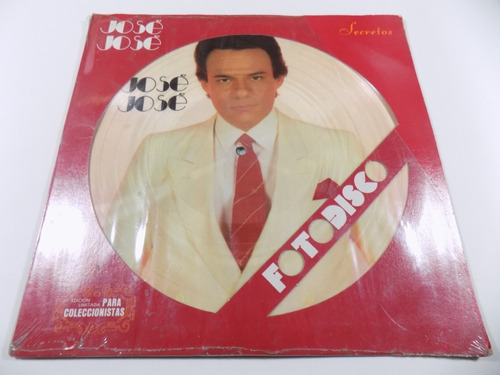 José José Secretos Foto Disco Lp México Bolero Latín 1983