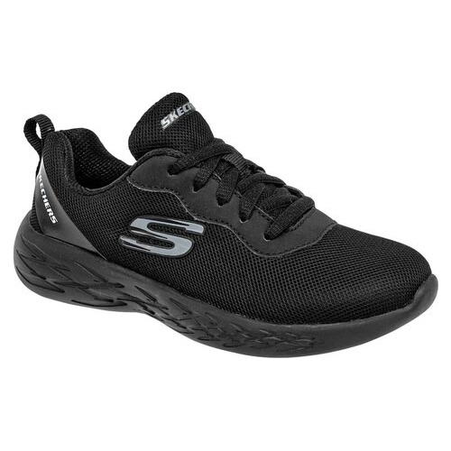 Tenis Skechers Niño Cómodo Ligero 40000 Negro Cintas