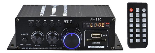 Amplificador De Potencia De Audio Ak380 400w 400w 2.0