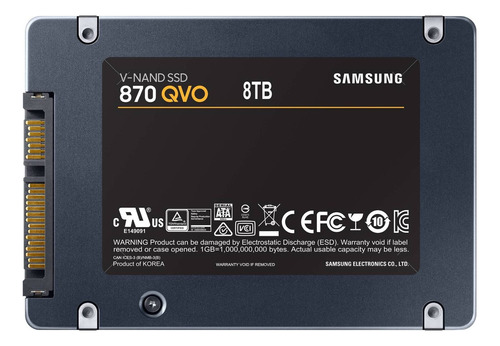 Disco Sólido Interno Samsung 870 Qvo 8tb Ssd