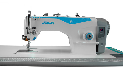 Máquina De Costura Reta Jack F5 127/220v Com Mesa Completa