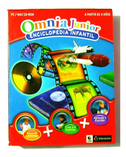 Omnia Junior Enciclopedia Infantil 4 Cd / Planeta
