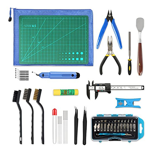 45 Pieces 3d Printer Tools Kit, 3d Printing Accessory I...