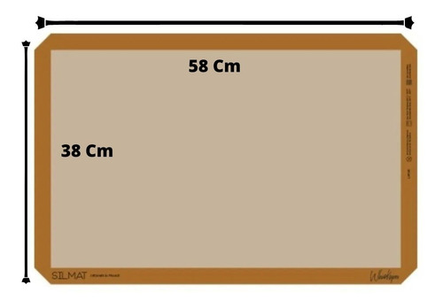 Imagen 2 de 7 de Placa Silicona Macarrons Reposteria 38x58 Whiskspro Titanweb