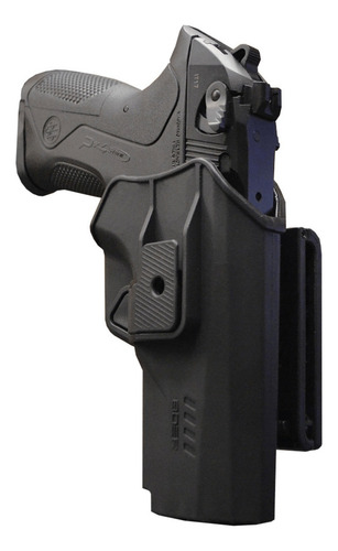 Funda Tactica Nivel 2 Boer Beretta Px4 Polimero Negro Molle Orientación De La Mano Diestro