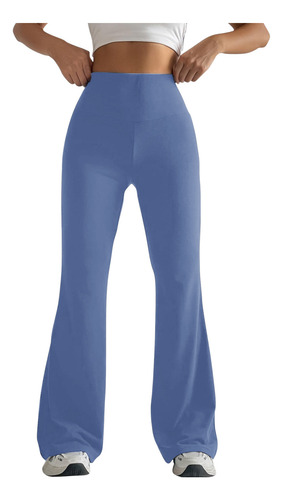E Para Mujer, Color Liso, Ajustado, Forma Cadera, Acampanado