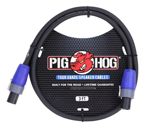 Cable Pig Hog Phsc3spk Para Parlante Speakon 1 Metro