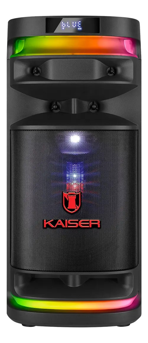Bocina Kaiser Ksb-4010 70w Rms Micrófono Bluetooth Negro