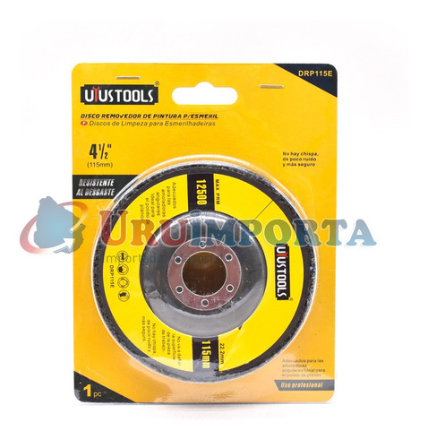 Imagen 5 de 9 de Disco Removedor De Pintura P/amola Uyus Drp115e
