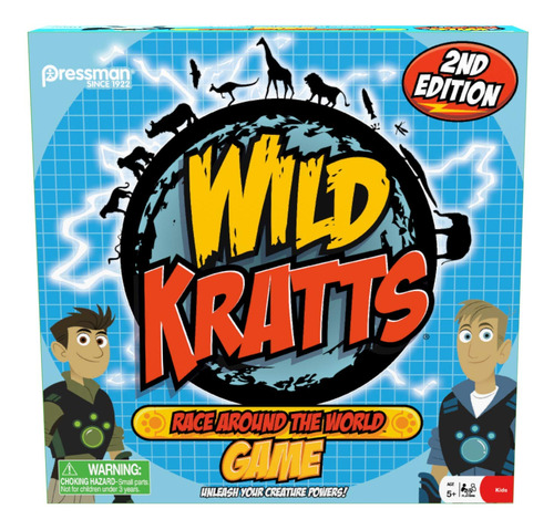 Juego De Mesa De Aventuras Con Los Kratts: Carrera Por El M.