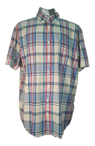 Camisa Hombre Foundry Cuadros Talles Grandes Algodon 100% 