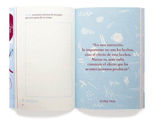 Imagen 2 de 3 de Cuaderno De Escritura Ejercicios Taller Natalia Rozenblum