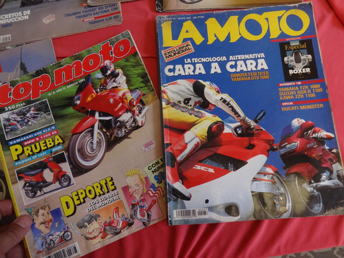 Revista Antigua Lote Moto Custom Machines Undercustom Test (Usado)