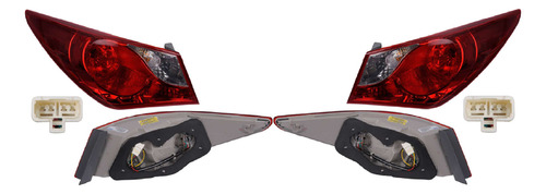 Par Calaveras Ext P/hyundai Sonata 2011 2012 2013 2014 Depo